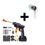 Combo 2 en 1: Hidrolavadora Inalámbrica con 2 Baterías 48V + Aspiradora Portátil | 50% OFF