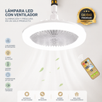 Ventilador Inteligente de LED 2 en 1 TurboMax™ - [SUPER POTENTE]