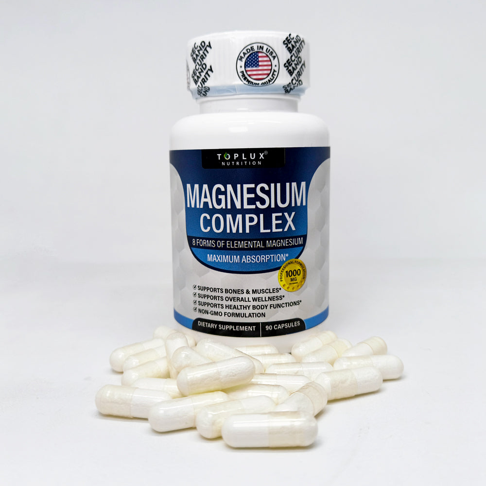 ¡MEGA OFERTA - 50%OFF! Magnesium Complex 8 en 1: Compra 1 y llévate 2